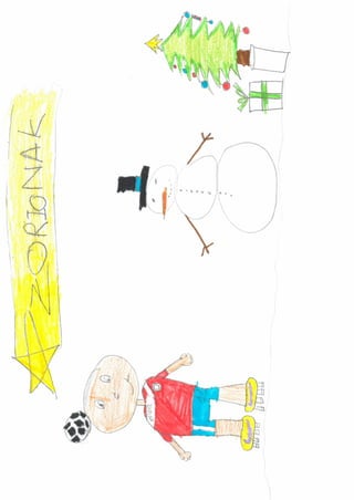 Concurso de Postales Navideñas Loiola Futbol 2014