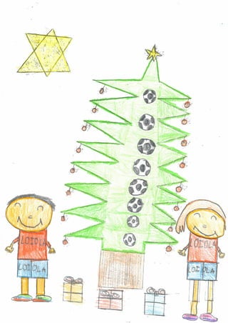 Concurso de Postales Navideñas Loiola Futbol 2014