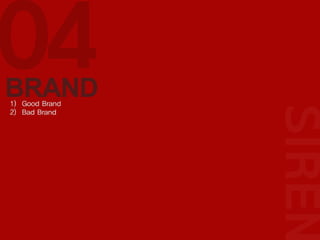 [대학수업] 세이렌 원형을 활용한 광고에 대한 발표PPT