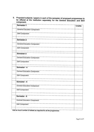 bvoc guidelines | PDF