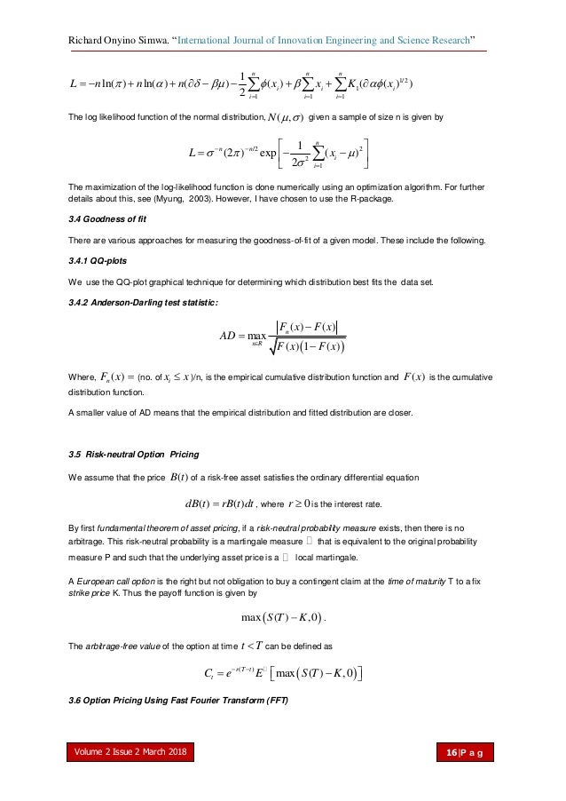 On Carbon Emission Credits Options Pricing