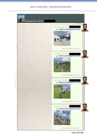 RAPJ nº XXX/2022 – NA/SICINT/DICINT/DIP
Página 54 de 66
 