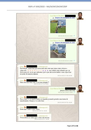 RAPJ nº XXX/2022 – NA/SICINT/DICINT/DIP
Página 57 de 66
 