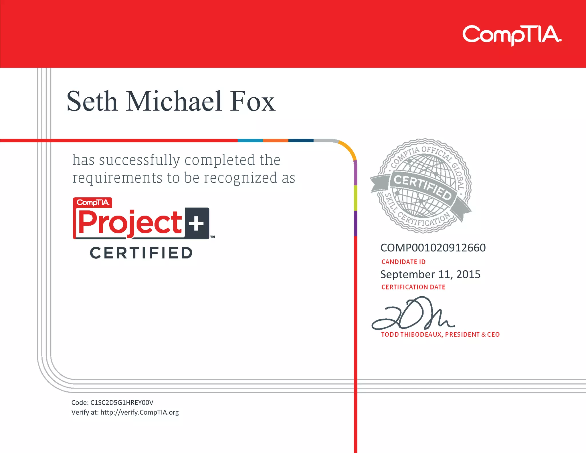 CompTIA Project+ certificate | PPT