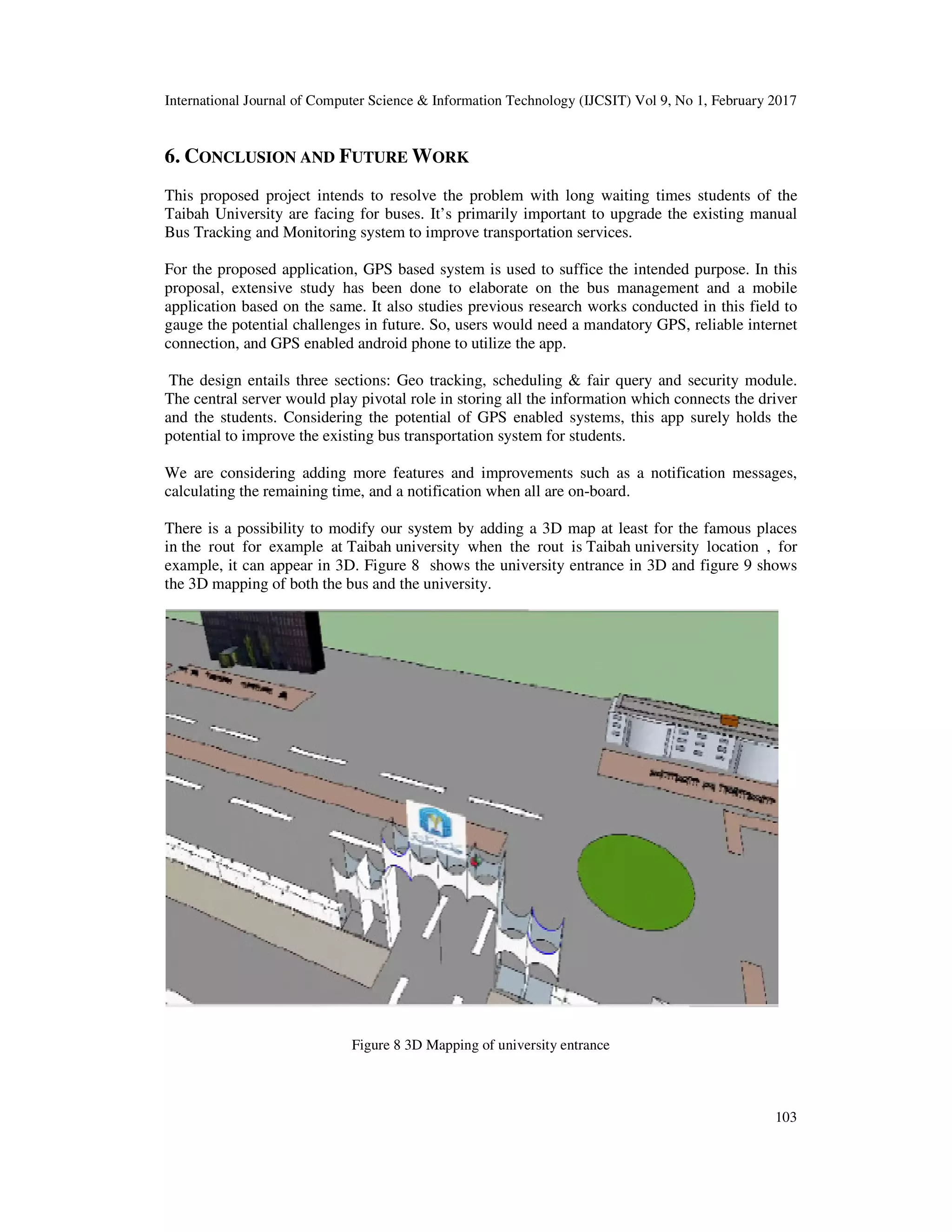 UNIVERSITY BUSES ROUTING AND TRACKING SYSTEM | PDF
