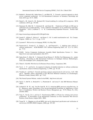MAPPING SCDL/BPEL TO ADA FOR FORMAL VERIFICATION OF THE BEHAVIORAL ...
