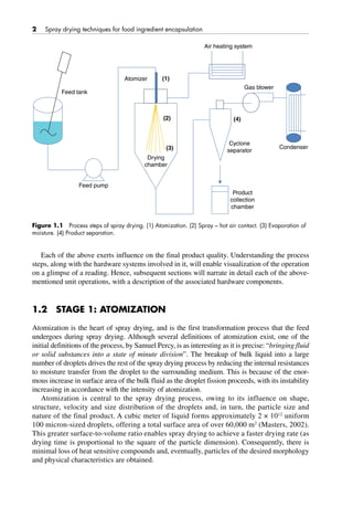 Spray Drying Techniques for Food Ingredient Encapsulation 1st Edition ...