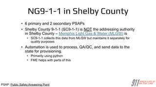 9-1-1 Addressing: End-to-End Automation Using FME | PDF