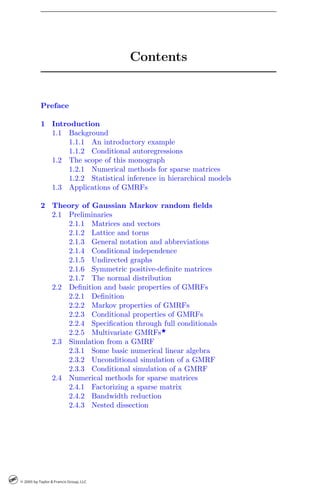 Gaussian Markov random fields theory and applications 1st Edition ...