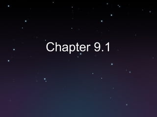 Chapter 9.1 