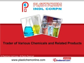 Trader of Various Chemicals and Related Products 