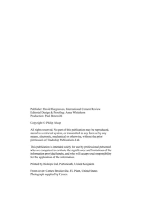 Cement Plant Operations Handbook Third Edition Philip A. Alsop | PDF