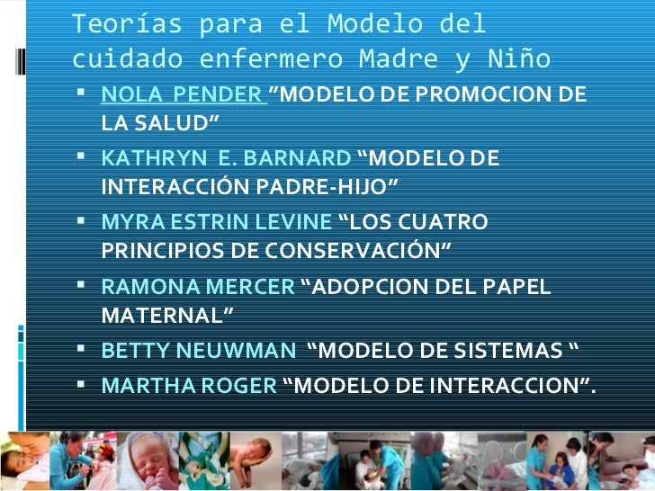 Modelo cuidados enfermero programas madre niño CICATSALUD