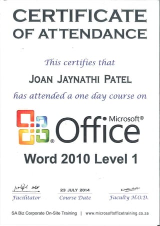 WORD LEVEL 1 | PDF