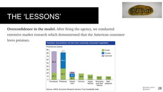 @claudia_perlich
@dstillery 28
THE ‘LESSONS’
 