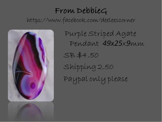 Hidden Treasure Bazaar Presentation 9/16/14 8:00PM EST