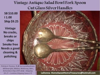 Hidden Treasure Bazaar Presentation 9/16/14 8:00PM EST