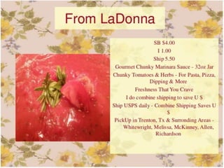 Hidden Treasure Bazaar Presentation 9/16/14 8:00PM EST