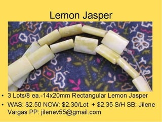 Hidden Treasure Bazaar Presentation 9/16/14 8:00PM EST