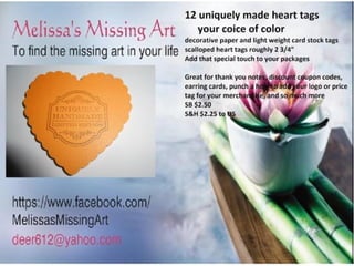 Hidden Treasure Bazaar Presentation 9/16/14 8:00PM EST