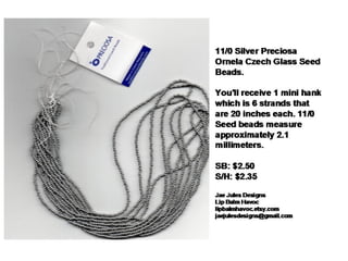 Hidden Treasure Bazaar Presentation 9/16/14 8:00PM EST