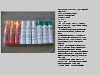 Hidden Treasure Bazaar Presentation 9/16/14 8:00PM EST