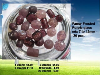 Hidden Treasure Bazaar Presentation 9/16/14 8:00PM EST