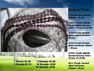 Hidden Treasure Bazaar Presentation 9/16/14 8:00PM EST