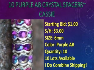 Hidden Treasure Bazaar Presentation 9/16/14 8:00PM EST