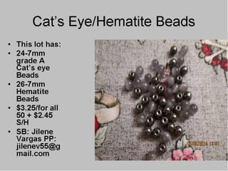 Hidden Treasure Bazaar Presentation 9/16/14 8:00PM EST