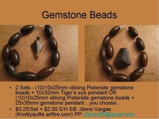 Hidden Treasure Bazaar Presentation 9/16/14 8:00PM EST