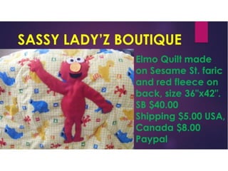 Hidden Treasure Bazaar Presentation 9/16/14 8:00PM EST