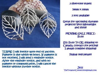 Hidden Treasure Bazaar Presentation 9/16/14 8:00PM EST