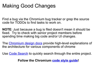 Life of a Chromium Developer | PPT