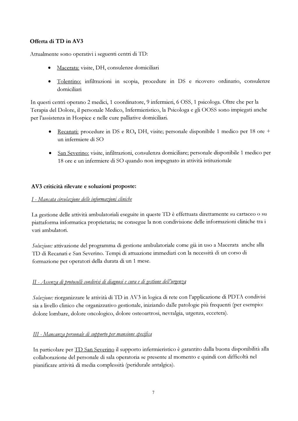 Determina Asur Marche 916 dg e allegati Attivazione Reti Cliniche D…