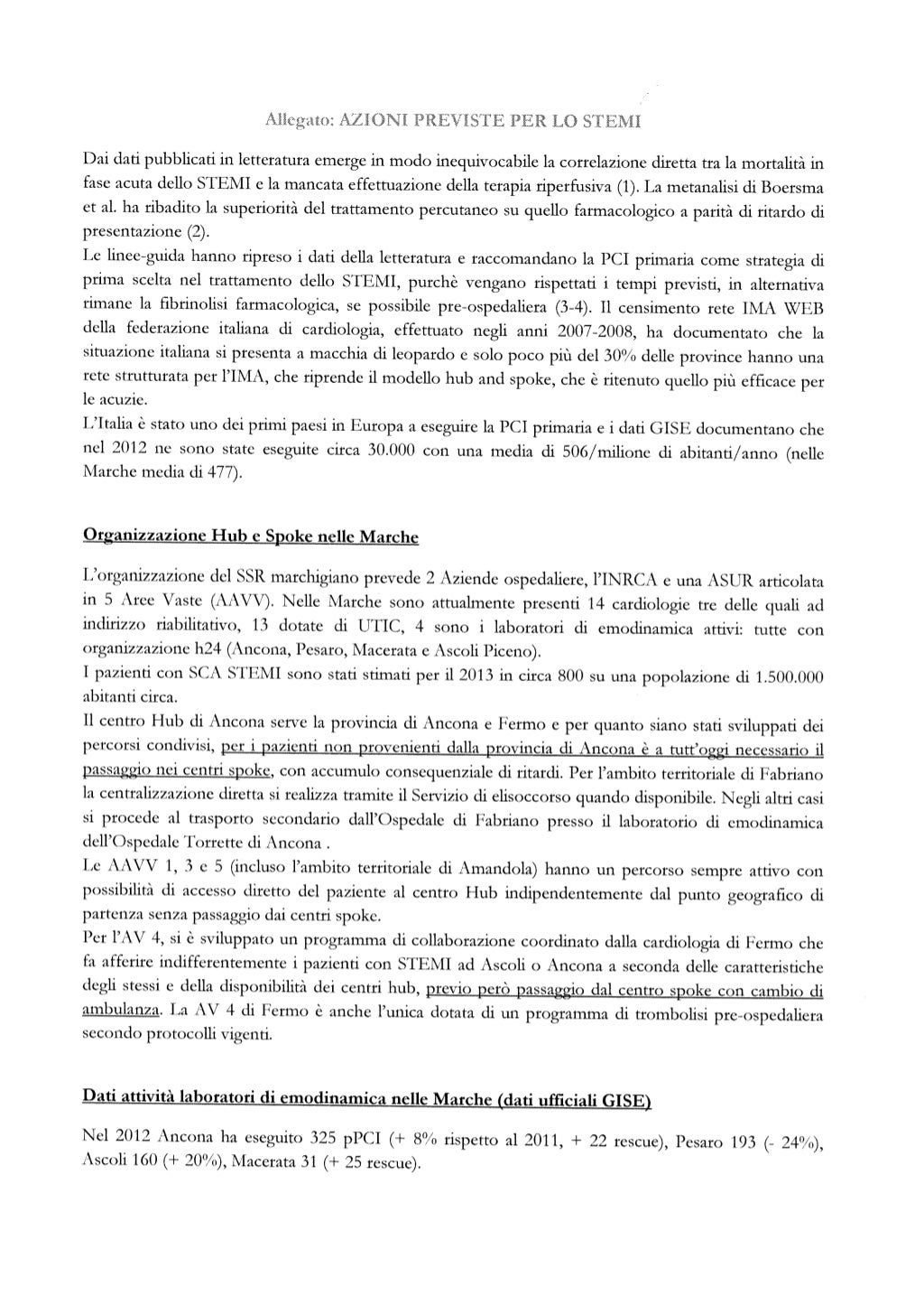 Determina Asur Marche 916 dg e allegati Attivazione Reti Cliniche D…
