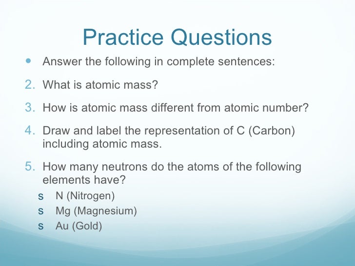 What is Atomic Mass?