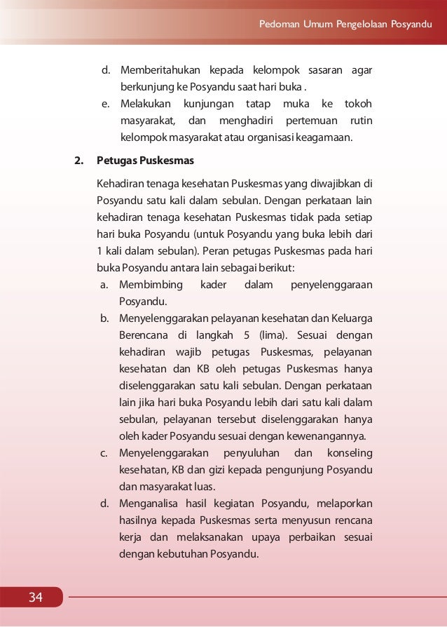 pedoman baru posyandu pedoman baru posyandu