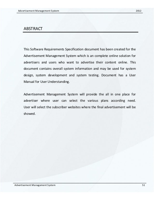 srs on management system 162 srs change management the proposed product will referred to in this document as the business accounting system. srs on management system 162 srs change management the proposed product will referred to in this document as the business accounting system.