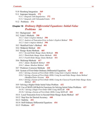 Numerical Methods for Engineers and Scientists 3rd Edition Amos Gilat | PDF