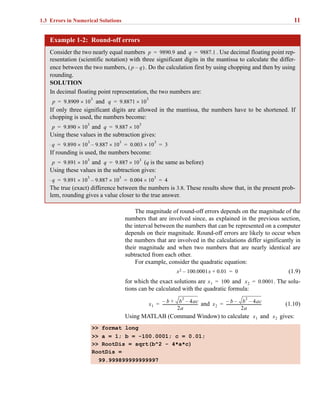 Numerical Methods for Engineers and Scientists 3rd Edition Amos Gilat | PDF