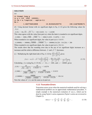 Numerical Methods for Engineers and Scientists 3rd Edition Amos Gilat | PDF