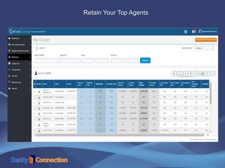 Retain Your Top Agents
 