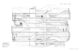 1. Fire Stair and structural core
2. Residential Elevator
3. Communal Outdoor Patio
4. Luxury Unit with double height
space
5. Large Low-Income Unit
6. Large Luxury Unit
1
3
5
0 ft 8 ft 20 ft
2
4
6
8Blurring Boundaries | Fall 2013
 