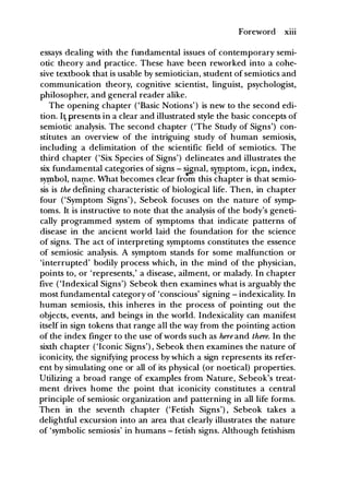 Sebeok Signs An Introduction To Semiotics 2nd Edition Thomas A Sebeok | PDF