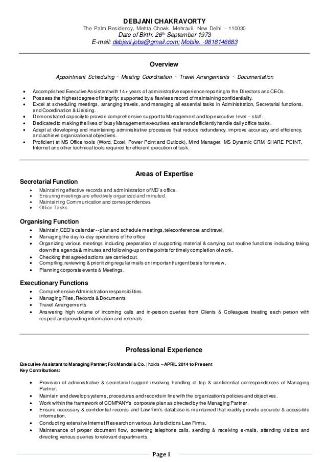 resume