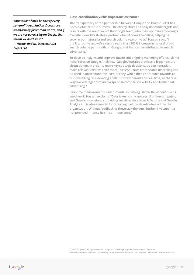 Relief case study image