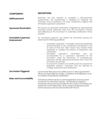 CSC Assesment Framework | PDF