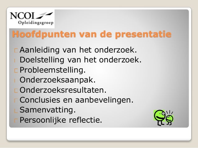 Voorbeeld powerpoint presentatie thesis
