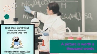 A picture is worth a
thousand words
 